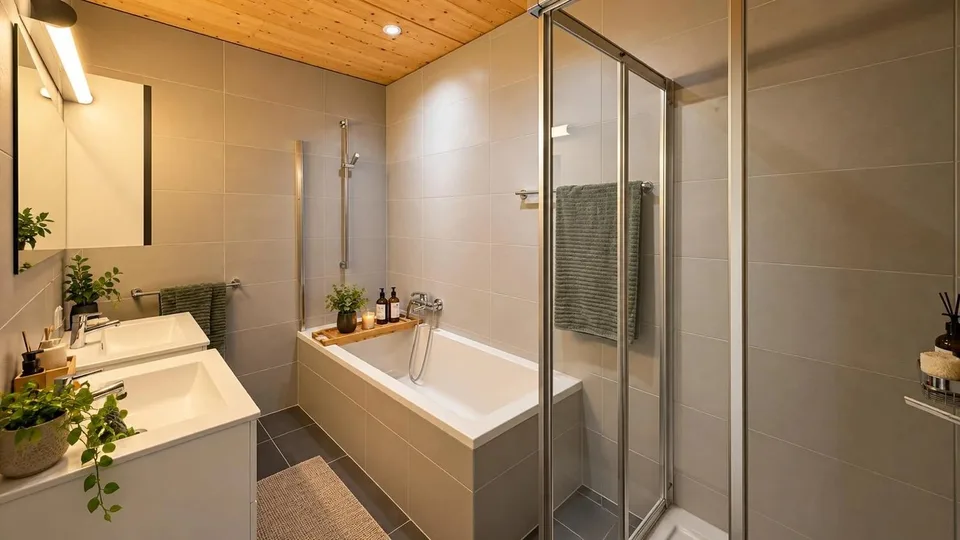 Schönes 3,5-Zimmer-Apartment mit 91 m², Terrasse und freier Sicht in Bramois – Foto 8 von 9