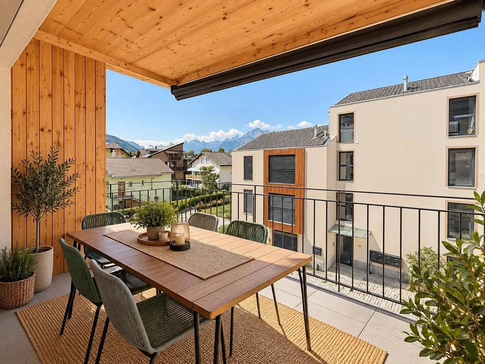 Schönes 3,5-Zimmer-Apartment mit 91 m², Terrasse und freier Sicht in Bramois – Foto 9 von 9
