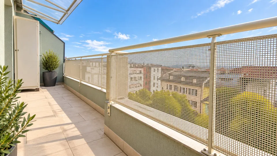 Letztes Stockwerk mit Panoramablick im Herzen von Genf – Foto 2 von 7