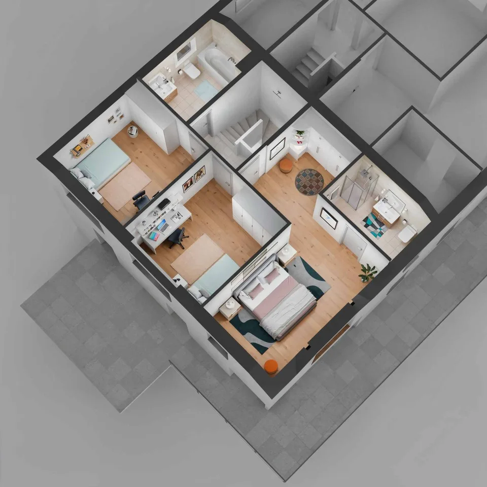 5.5 Zimmer Einfamilienhaus in Tévenon – Foto 11 von 13