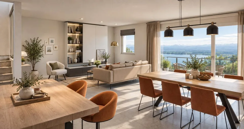 5.5 Zimmer Einfamilienhaus in Tévenon – Foto 5 von 13