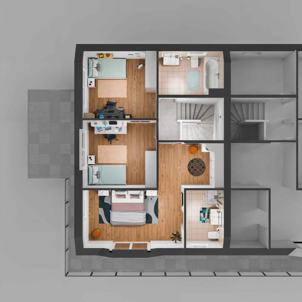 5.5 Zimmer Einfamilienhaus in Tévenon – Foto 12 von 13