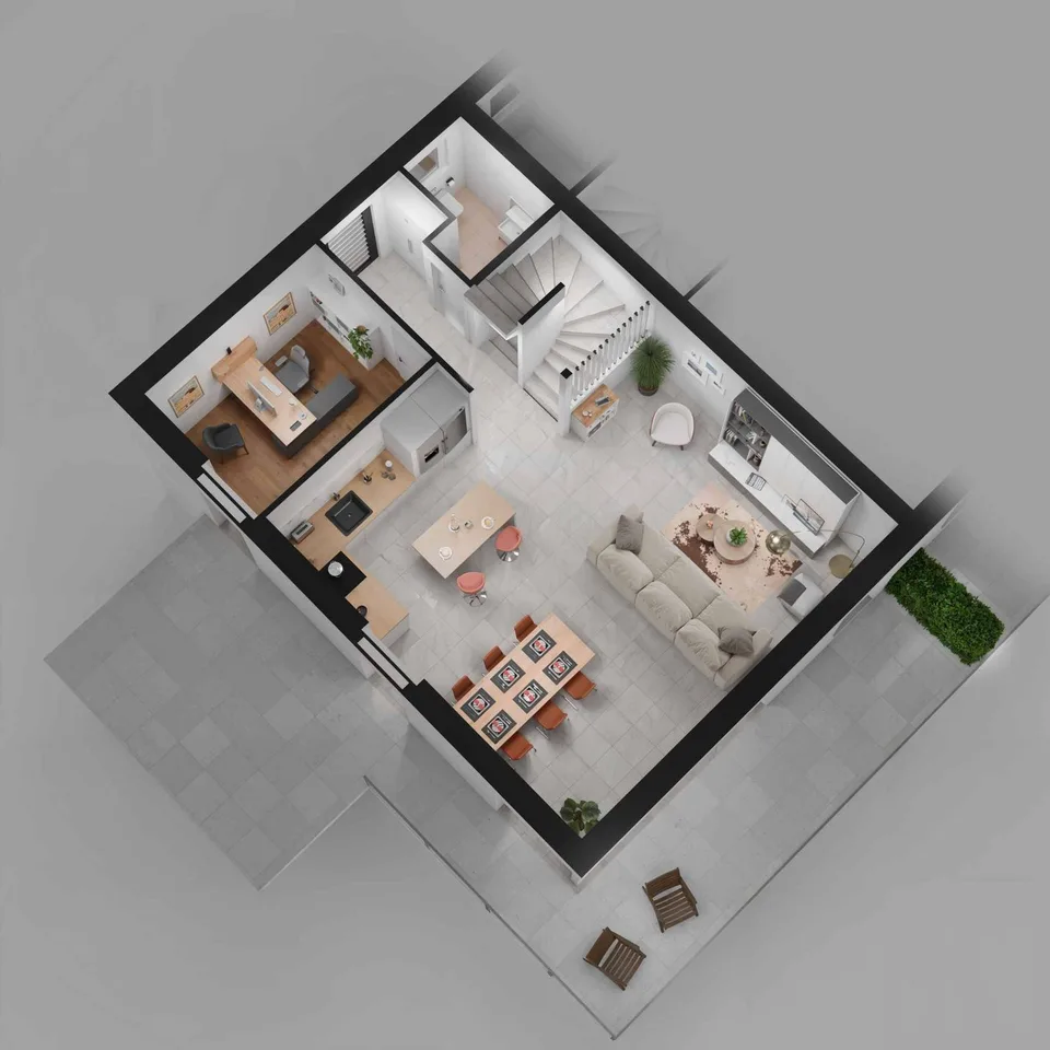 5.5 Zimmer Einfamilienhaus in Tévenon – Foto 9 von 13