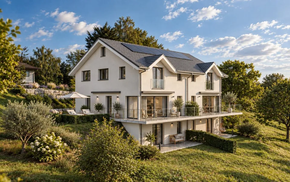 5.5 Zimmer Einfamilienhaus in Tévenon – Foto 2 von 13