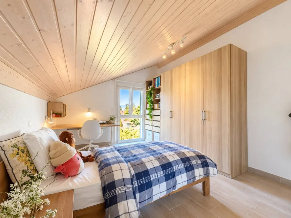Casa indipendente di 5,5 locali con vista impareggiabile sulle Dents du Midi – foto 7 di 9