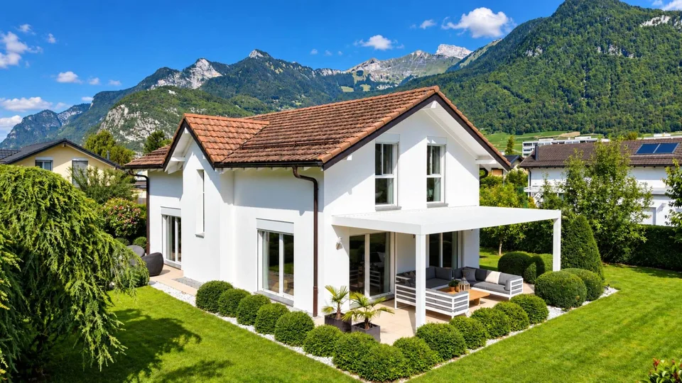 Casa indipendente di 5,5 locali con vista impareggiabile sulle Dents du Midi – foto 8 di 9