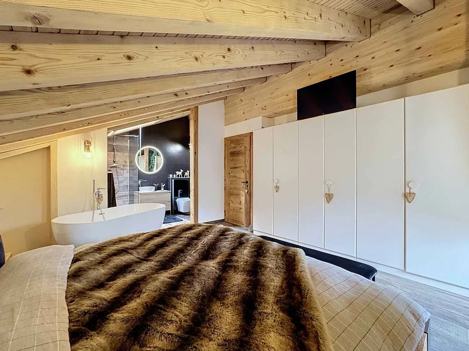 Sehr schönes 4.5-Zimmer-Duplex/Dachgeschoss mit sehr schönem Blick auf die Alpen – Foto 10 von 13