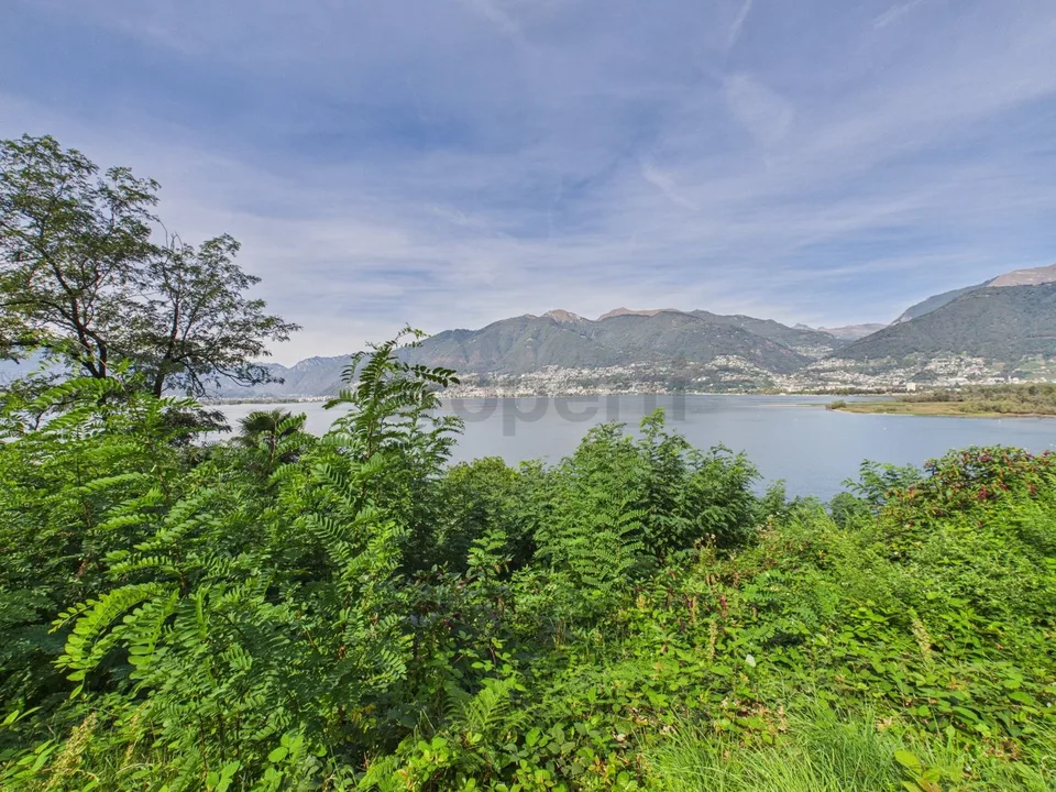 Building plot with panoramic view of Lake Maggiore and the mountains – photo 7 of 13