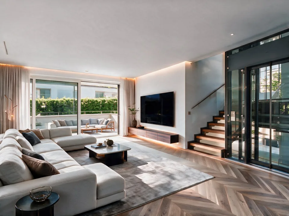 Il punto forte di Kilchberg a livelli sfalsati: una spettacolare casa di lusso con piscina, fitness e Smart Home – foto 2 di 11
