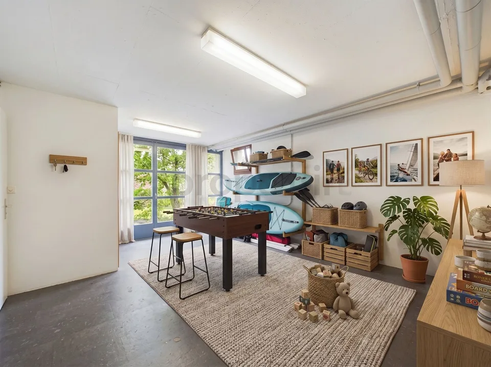 Lichtdurchflutete 143 m² Maisonette mit Seesicht, Kamin & grossen Hobbyräumen – photo 9 sur 13