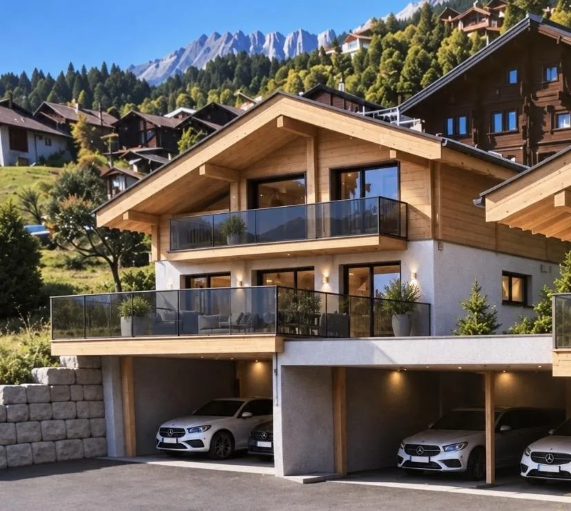 Fortunau - Ayent Neubau Chalet, zwischen Sonne, Ruhe und Panorama – Foto 7 von 7