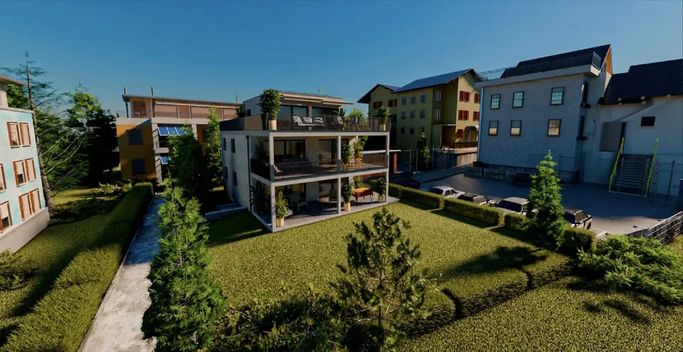 Residence Buchsee Exklusive Attika-Duplexwohnung mit 252 m² Gesamtfl – Foto 2 von 12