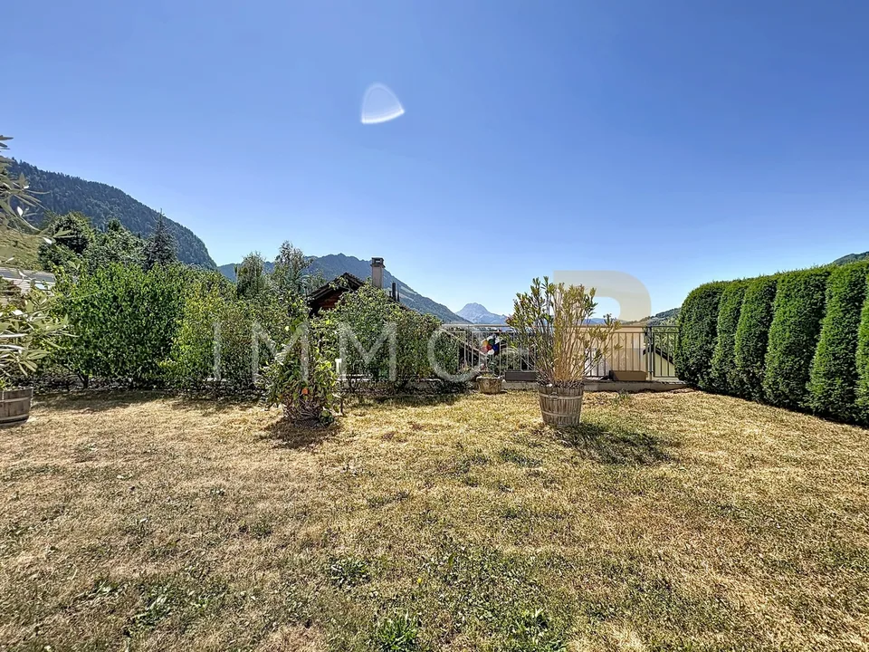 Geräumige Wohnung - Terrasse, Garten mit freier Sicht auf den Moléson – Foto 13 von 13