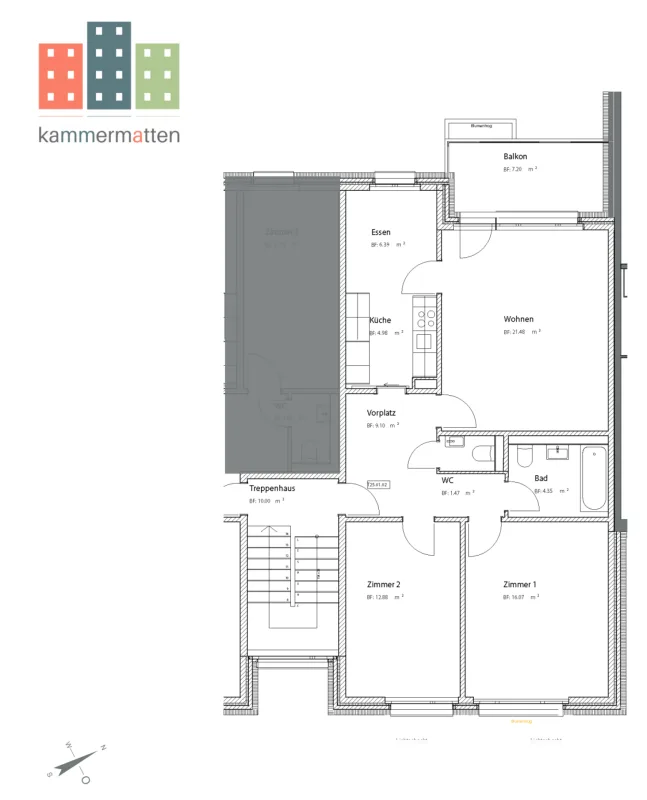 Kammermatten Ettingen - 3.5-Zimmer-Wohnungen – Foto 10 von 11