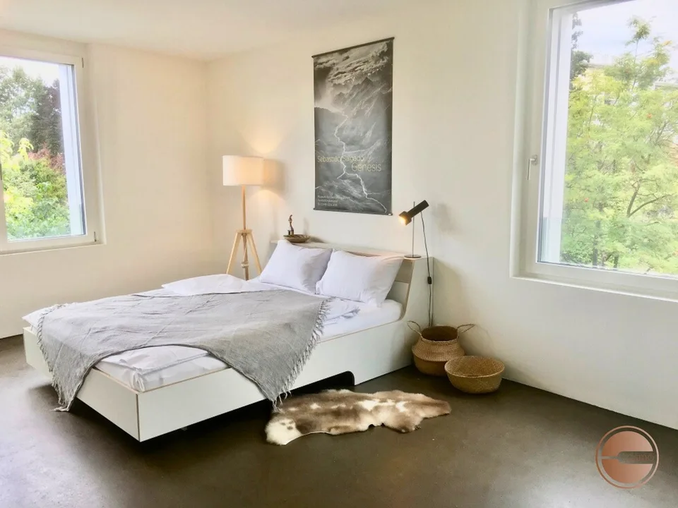 STILVOLLES 4.5 ZI. APARTMENT MITTEN IN DER STADT / STYLISH 4.5 ROOM APARTMENT IN THE MIDDLE OF CITY – photo 9 sur 14