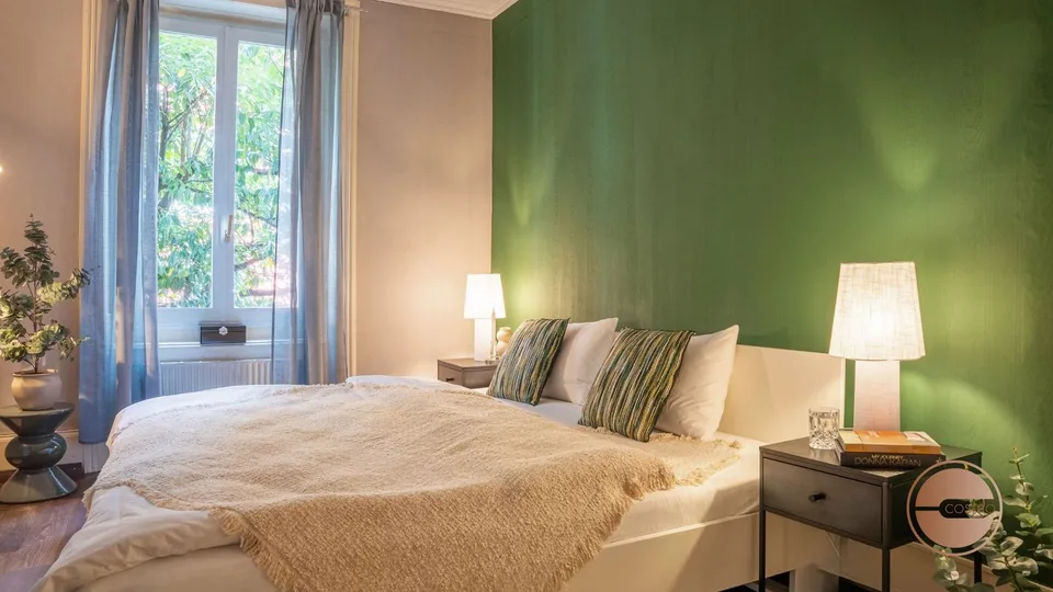 BELLE ÉPOQUE CHARM - 3.5-ROOM / 2-BEDROOM BOUTIQUE SERVICED APARTMENT – foto 14 di 21