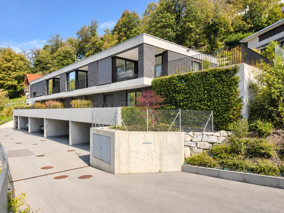 Breggia Sagno: Modernes Einfamilienhaus mit hohem Standard und spektakulärer Aussicht – Foto 14 von 16