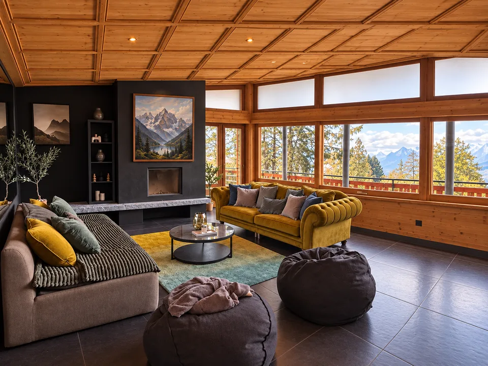 6.5 Zimmer Chalet in Lens – Foto 3 von 20