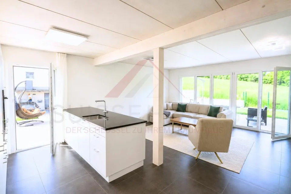 Atmosfera di vacanza in casa propria - casa a schiera di 5,5 locali nuova con piscina & giardino – foto 9 di 24