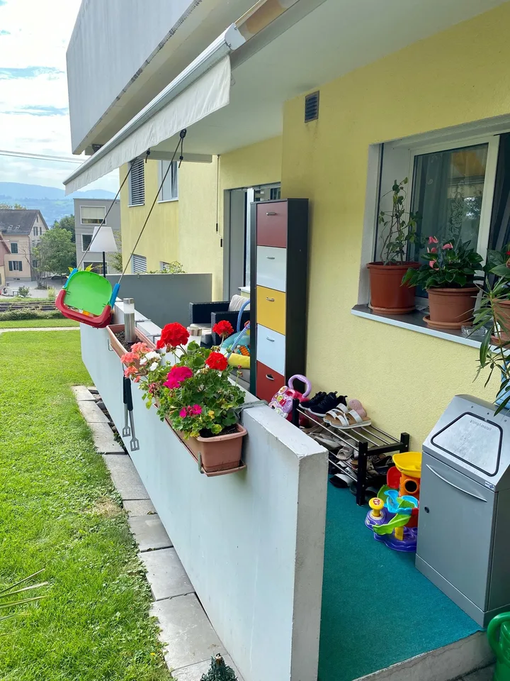 Tolle Wohnung mit eigenem Sitzplatz – Foto 9 von 11