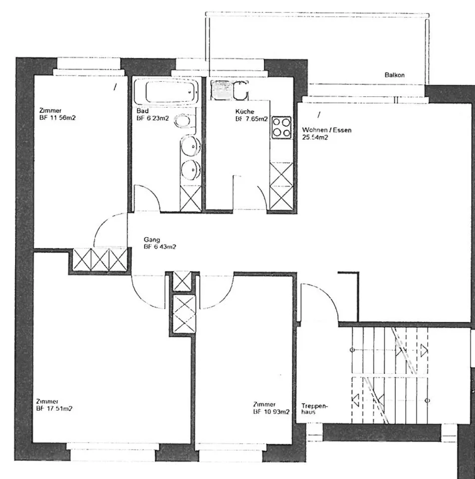 Tolle Wohnung mit eigenem Sitzplatz – Foto 11 von 11