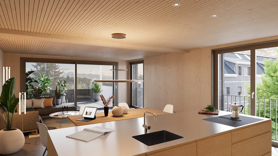 Moderne 5.5-Zimmer-Neubauwohnungen in Hombrechtikon – Foto 6 von 11