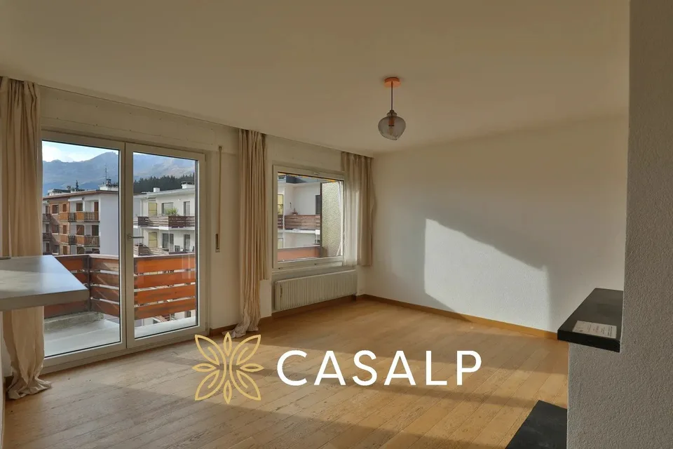Helle 2,5-Zimmer-Dachgeschosswohnung im Zentrum von Crans-Montana – Foto 12 von 13