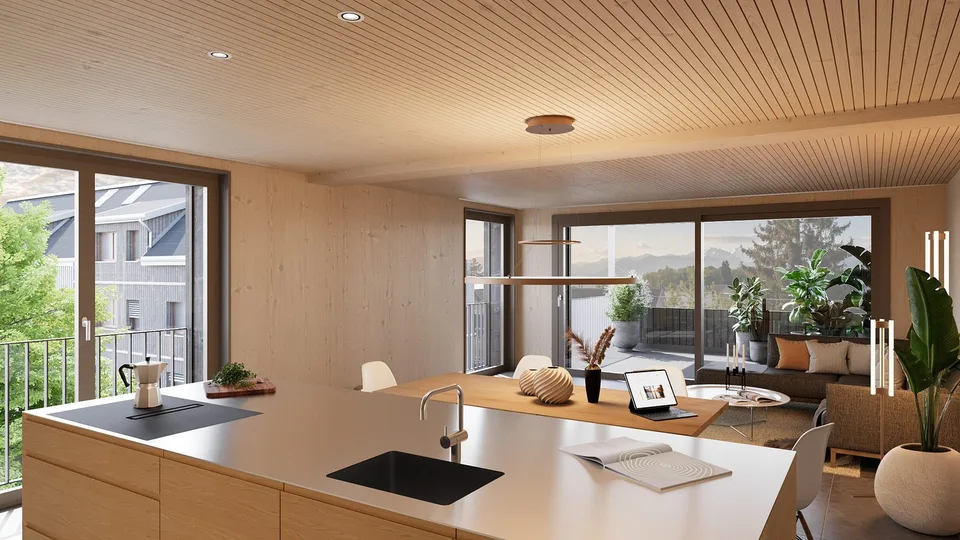Moderne 4.5-Zimmer-Neubauwohnungen in Hombrechtikon – Foto 6 von 11