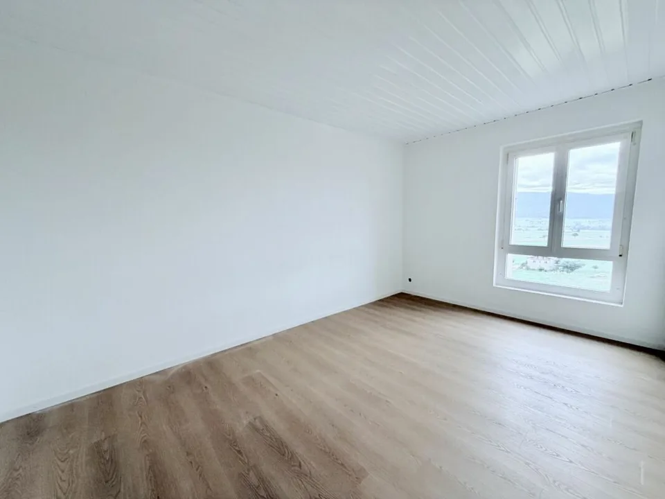 WOHNUNG MIT 4.5 ZIMMERN, VÖLLIG RENOVIERTE MIT TERRASSE UND TALBLICK – Foto 5 von 9