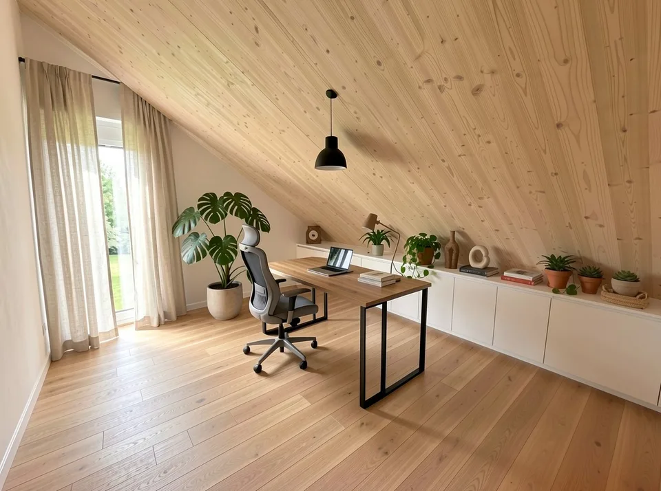 Erstbezug neue 3.5-Zimmer-Dachgeschosswohnung mit viel Holz – Foto 4 von 8