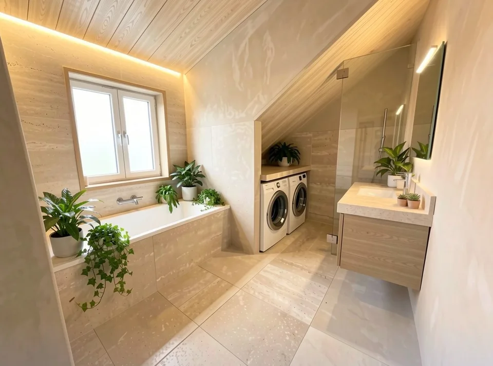 Erstbezug neue 3.5-Zimmer-Dachgeschosswohnung mit viel Holz – Foto 5 von 8