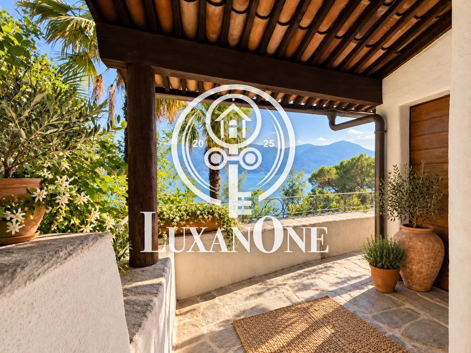 Wunderschönes Tessiner Haus mit traumhafter Seesicht in Porto Ronco Zweitwohnsitz – Foto 4 von 15