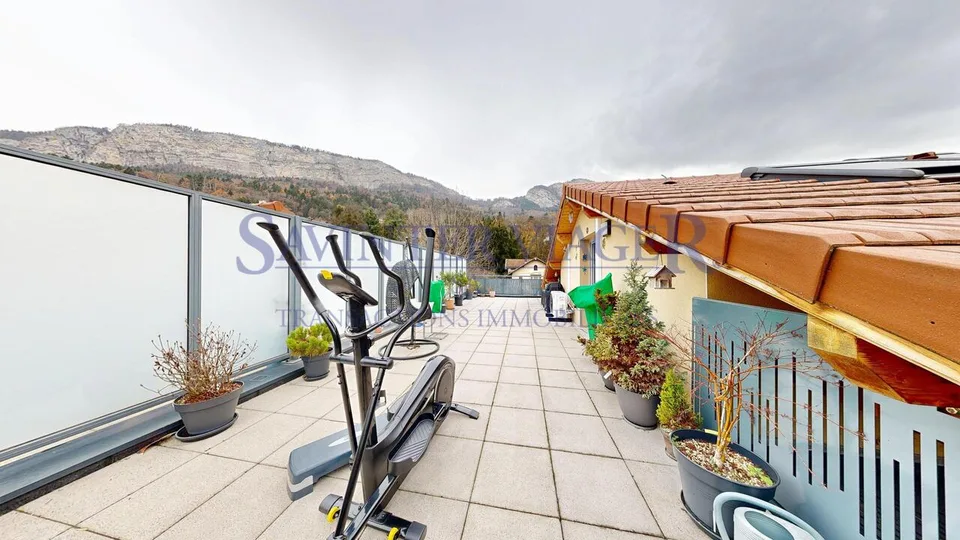 Attique T5 en duplex avec grandes terrasses et 2 garages - Bonneville – Foto 9 von 13