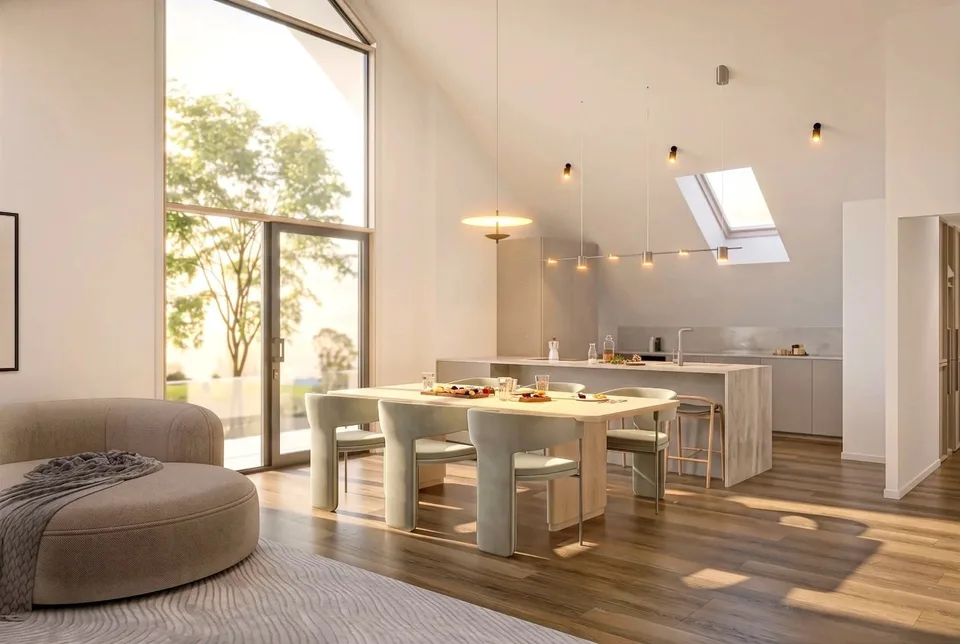 Neue 4.5-Zimmer-Wohnung in Gingins - Minergie, Balkone, Landblick - Fertigstellung 2028 – Foto 2 von 5