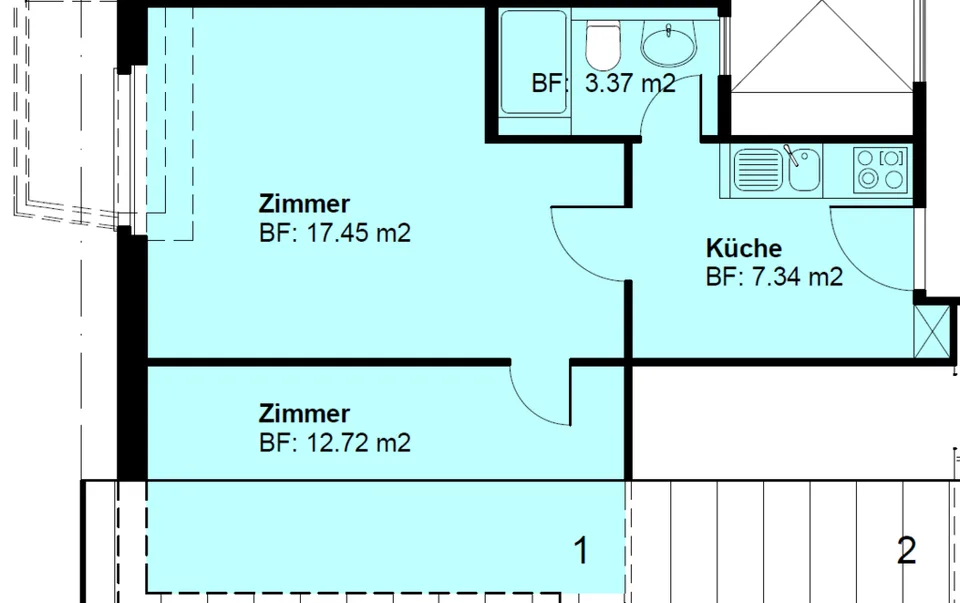 Appartement mansardé abordable et confortable avec vue sur le lac! – photo 5 sur 5