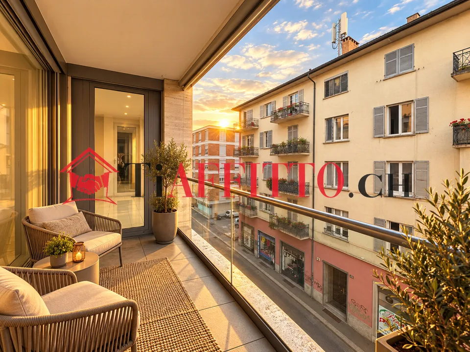 3.5 DI HOHEM STANDARD IN LUGANO ZENTRUM – Foto 5 von 9
