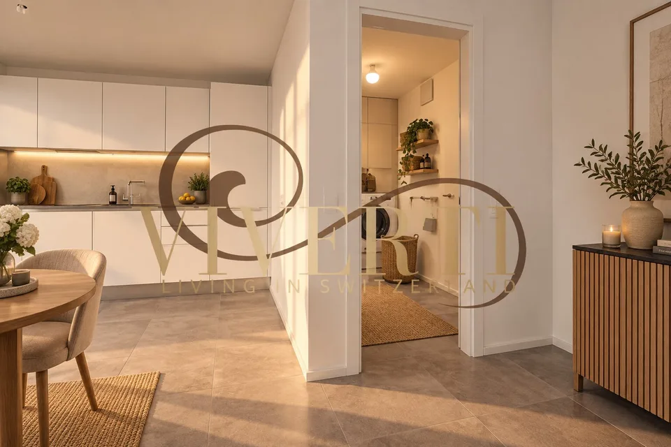 Moderne 2.5-Zimmer-Wohnung mit privatem Garten – Foto 8 von 9