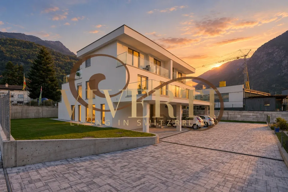 Moderne 2.5-Zimmer-Wohnung mit privatem Garten – Foto 3 von 9
