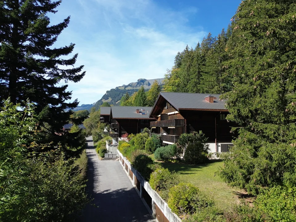 Heimelige 2½-Zimmer-Wohnung mit herrlicher Bergsicht in Grindelwald – Foto 2 von 13
