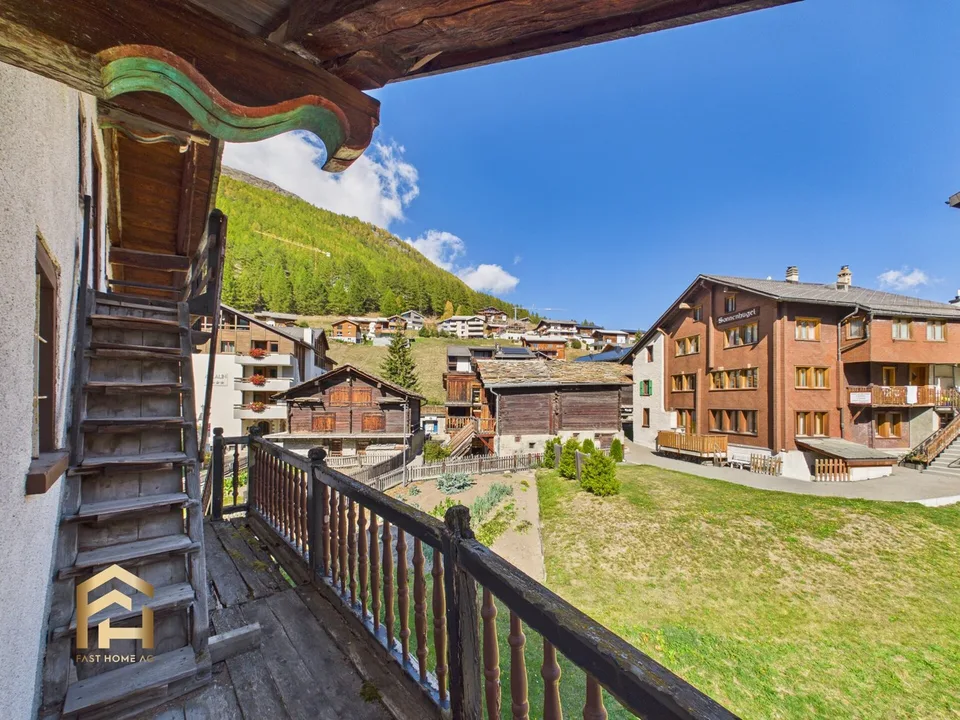 Progetto di costruzione con potenziale di maisonette a Saas-Fee, residenza secondaria consentita – foto 4 di 13