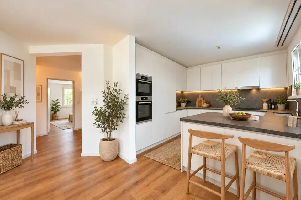 Frisch sanierte 4.5-Zimmer-Wohnung in Mörschwil mit Cheminée, Balko... – Foto 3 von 11