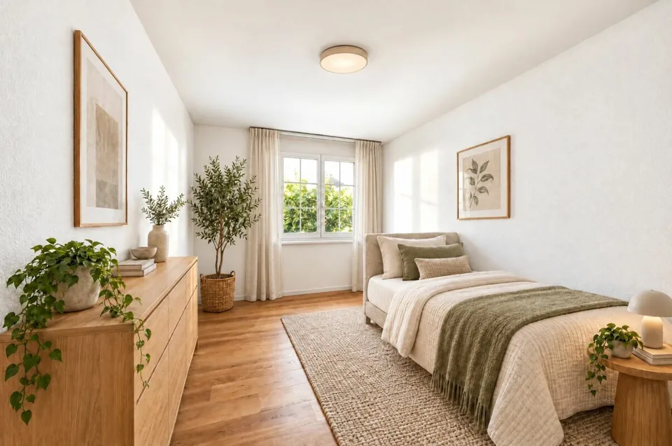 Frisch sanierte 4.5-Zimmer-Wohnung in Mörschwil mit Cheminée, Balko... – Foto 7 von 11