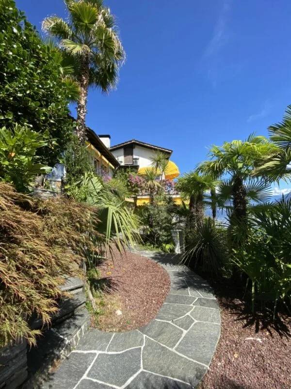 Villa méditerranéenne avec piscine à débordement et vue panoramique sur le lac Majeur - Brissago – photo 10 sur 21