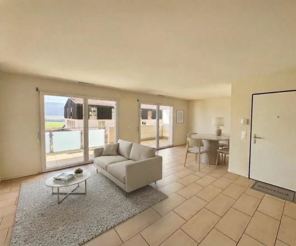 ANGENEHME 3.0 ZIMMER WOHNUNG VON 67 M² IN CERNIER - ZWISCHEN NATUR UND VERKEHRSANBINDUNG – Foto 3 von 7
