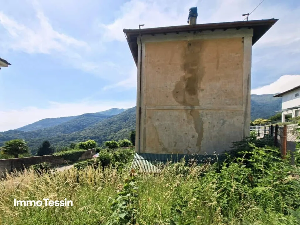 Agno nelle vicinanze: proprietà da ristrutturare con vista mozzafiato sul mondo montano ticinese – foto 9 di 10