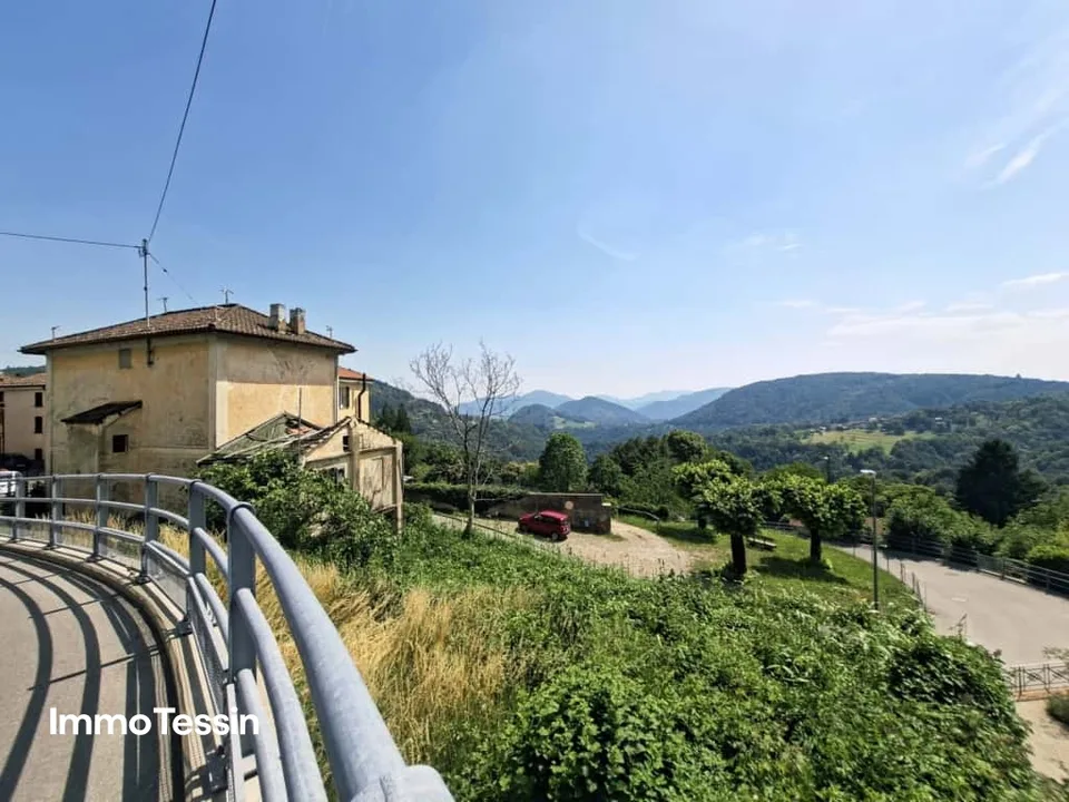 Agno nelle vicinanze: proprietà da ristrutturare con vista mozzafiato sul mondo montano ticinese – foto 8 di 10