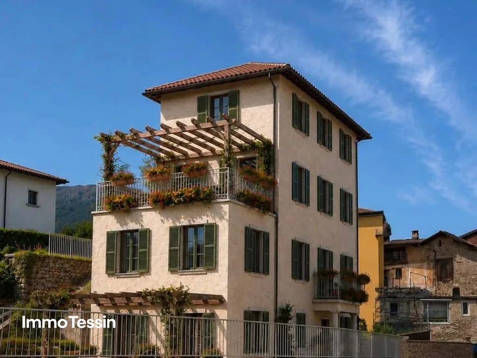 Agno à proximité - Nouvelle et exclusive maison de 8 pièces avec une vue imprenable sur le monde montagnard du Tessin – photo 8 sur 11