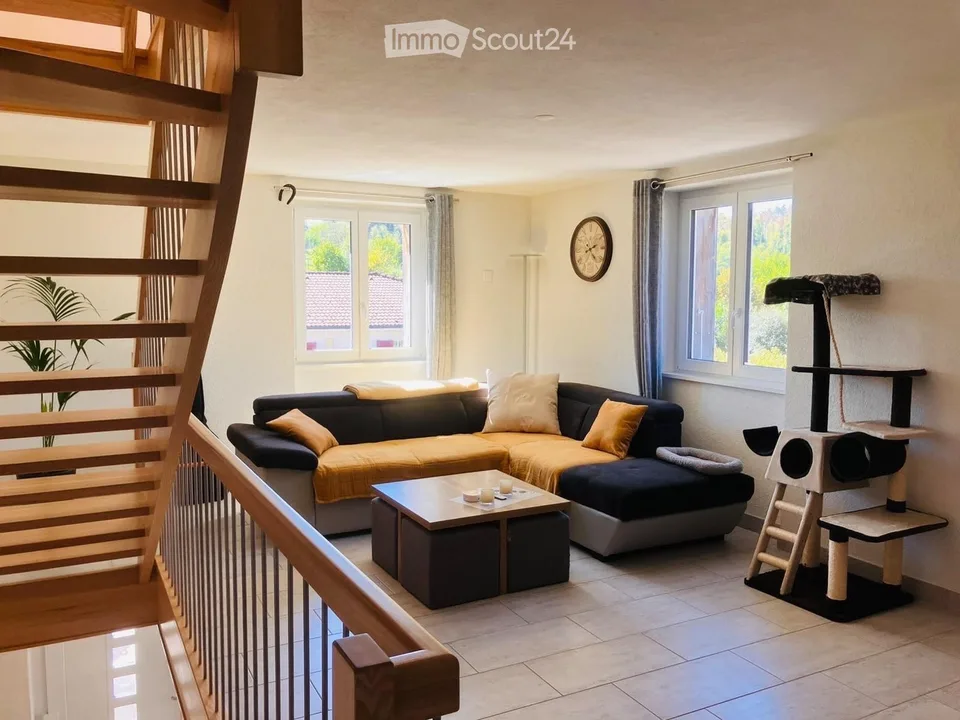 For Rent Apartment in a Semi-Detached House in Coeuve – photo 2 of 5