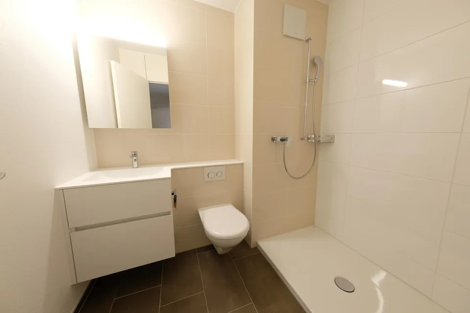 Moderne 1-Zimmer-Wohnung im 11. OG mit toller Weitsicht in Muttenz – Foto 4 von 6