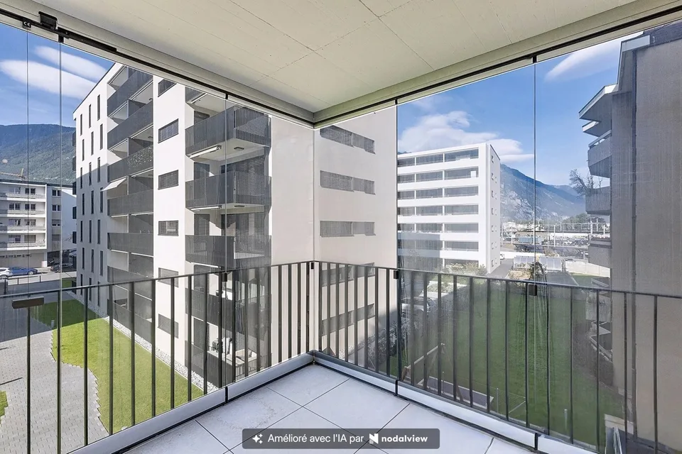 Elegantes 3.5-Zimmer-Wohnung mit Loggia, nur zwei Schritte vom Bahnhof entfernt – Foto 3 von 8